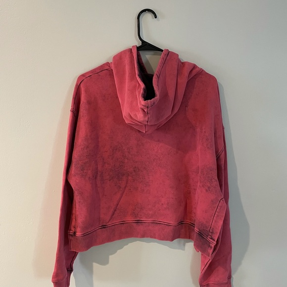 BRAND NEW STELLA MCCARTNEY CROPPED ACID WASH HOODIE! - Picture 2 of 5